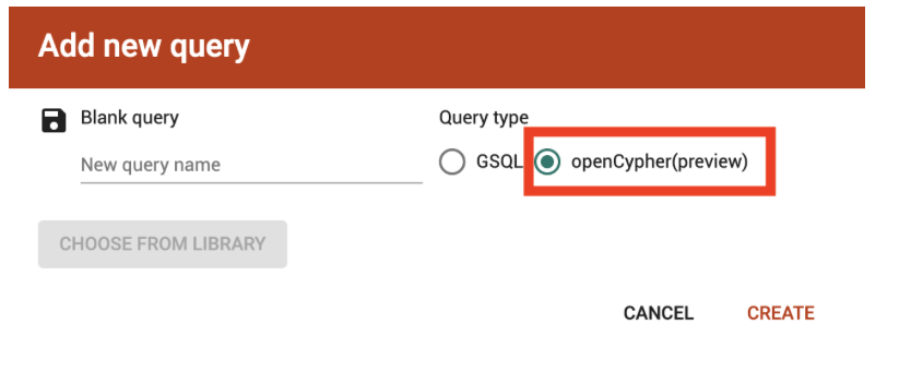 openCypher AddQueryType