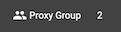 proxy groups tab