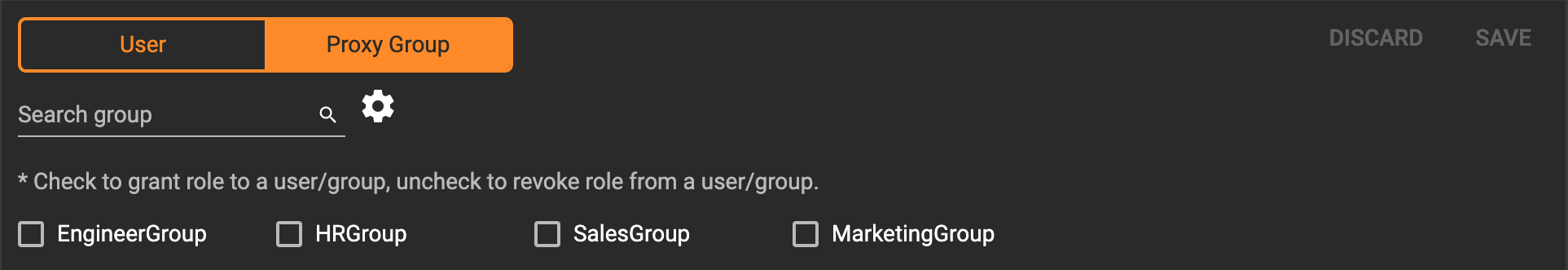 manage groups