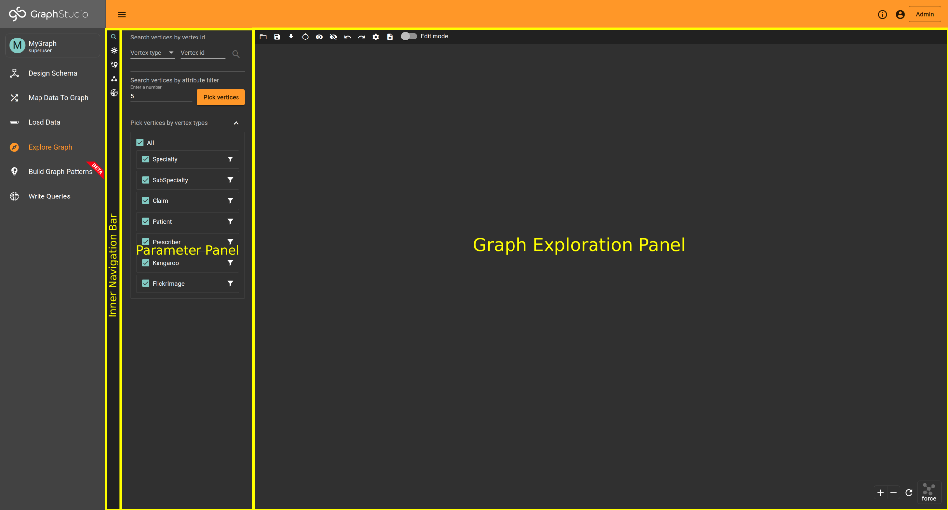 explore graph